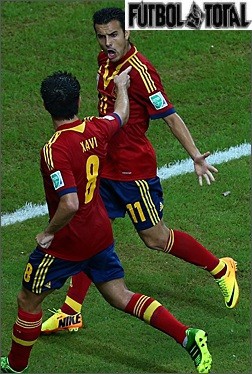 Pedro en unos Nike Mercurial Vapor IX